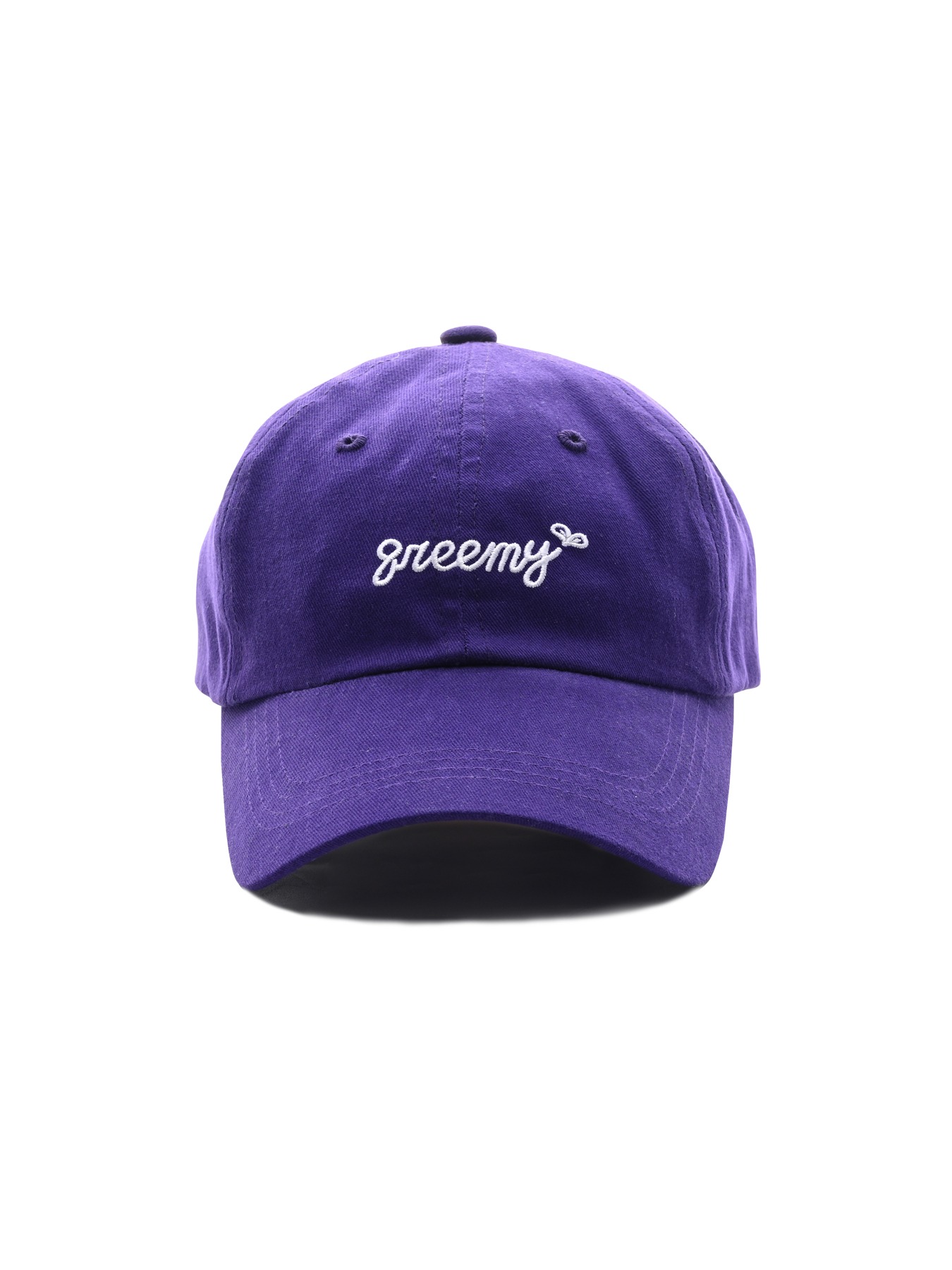 BASIC SMALL LOGO BALL CAP (Purple)